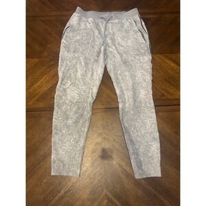 Lululemon ABC Jogger Pants Mens Sz L  Acid Wash Zipper Pockets Athleisure |w1